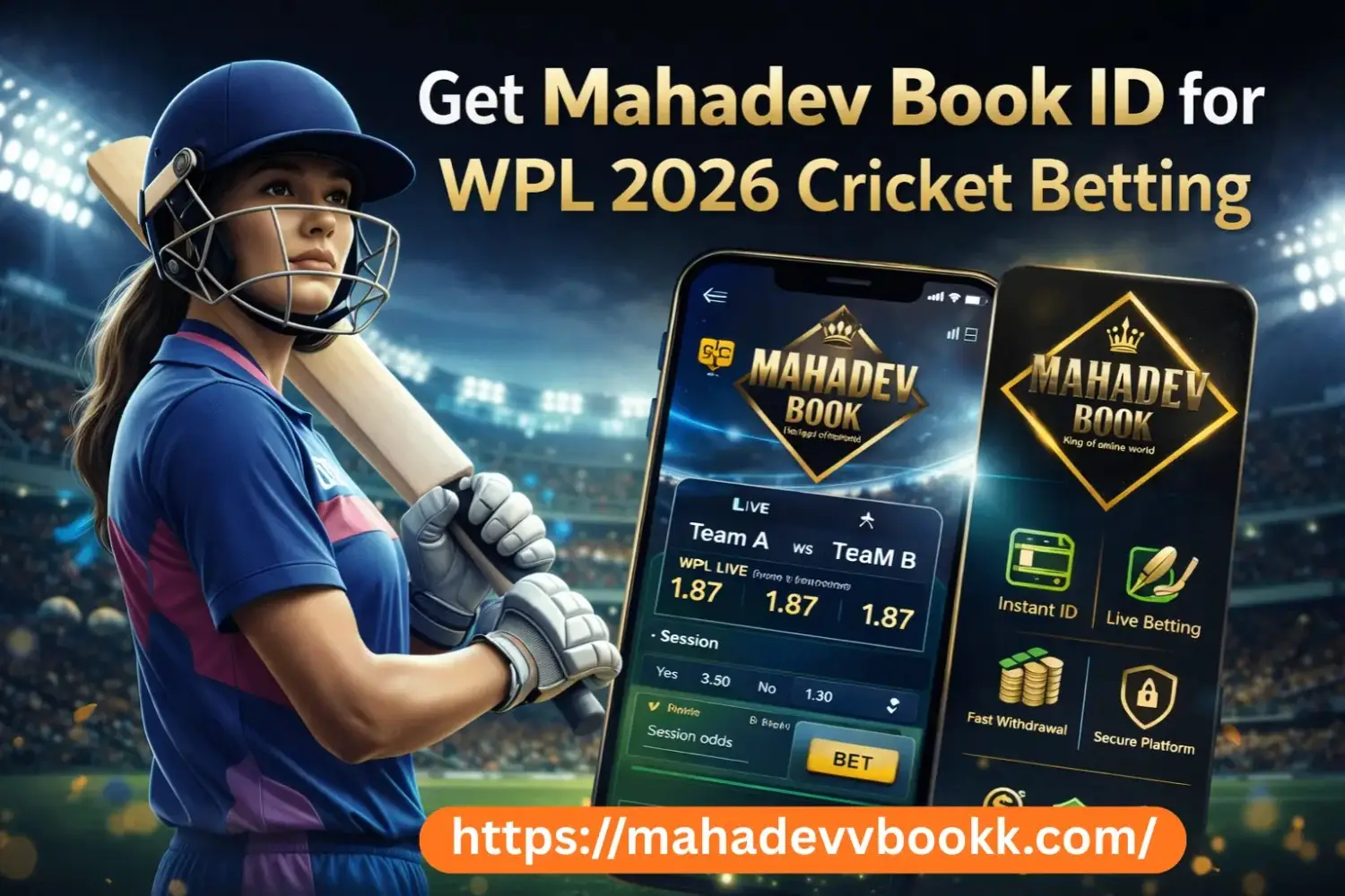 Mahadev Book ID for WPL 2026