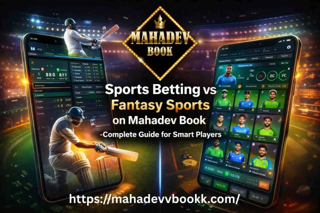 Sports Betting vs Fantasy Sports on Mahadev Book – Complete Guide for Smart Players